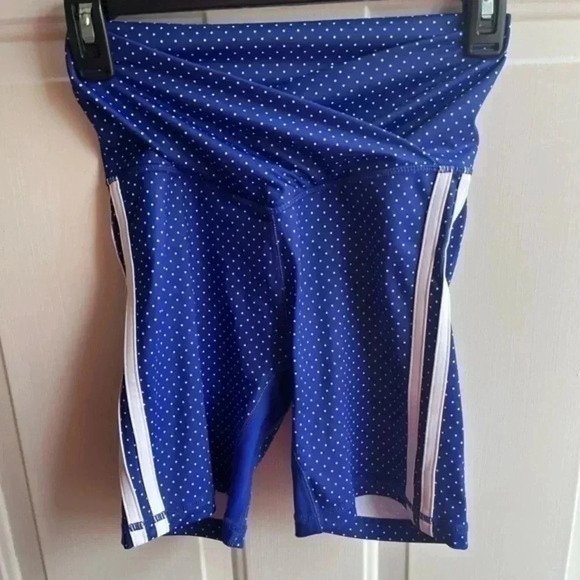 Wilo The Label Polka V Waist Athletic Biker Short XS NWT $54 - Picture 1 of 6